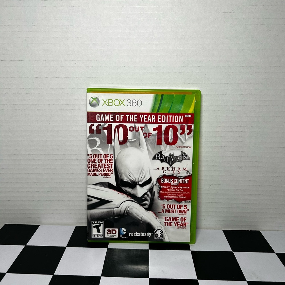 Xbox 360 Batman: Arkham City Game of the Year Edition - GOOD